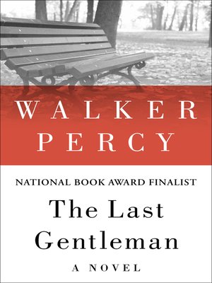 cover image of The Last Gentleman